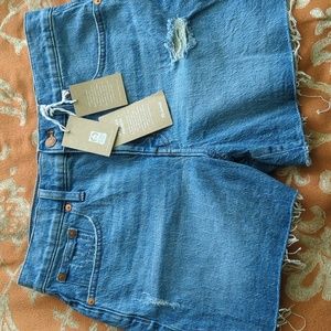 Madewell High-Rise Denim Shorts